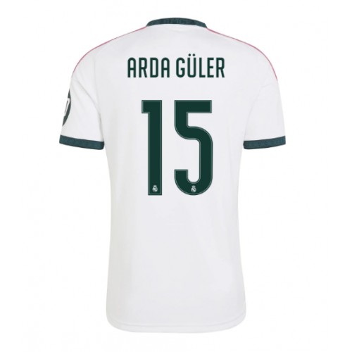 Real Madrid Arda Guler #15 Kotipaita 2026-27 Lyhythihainen